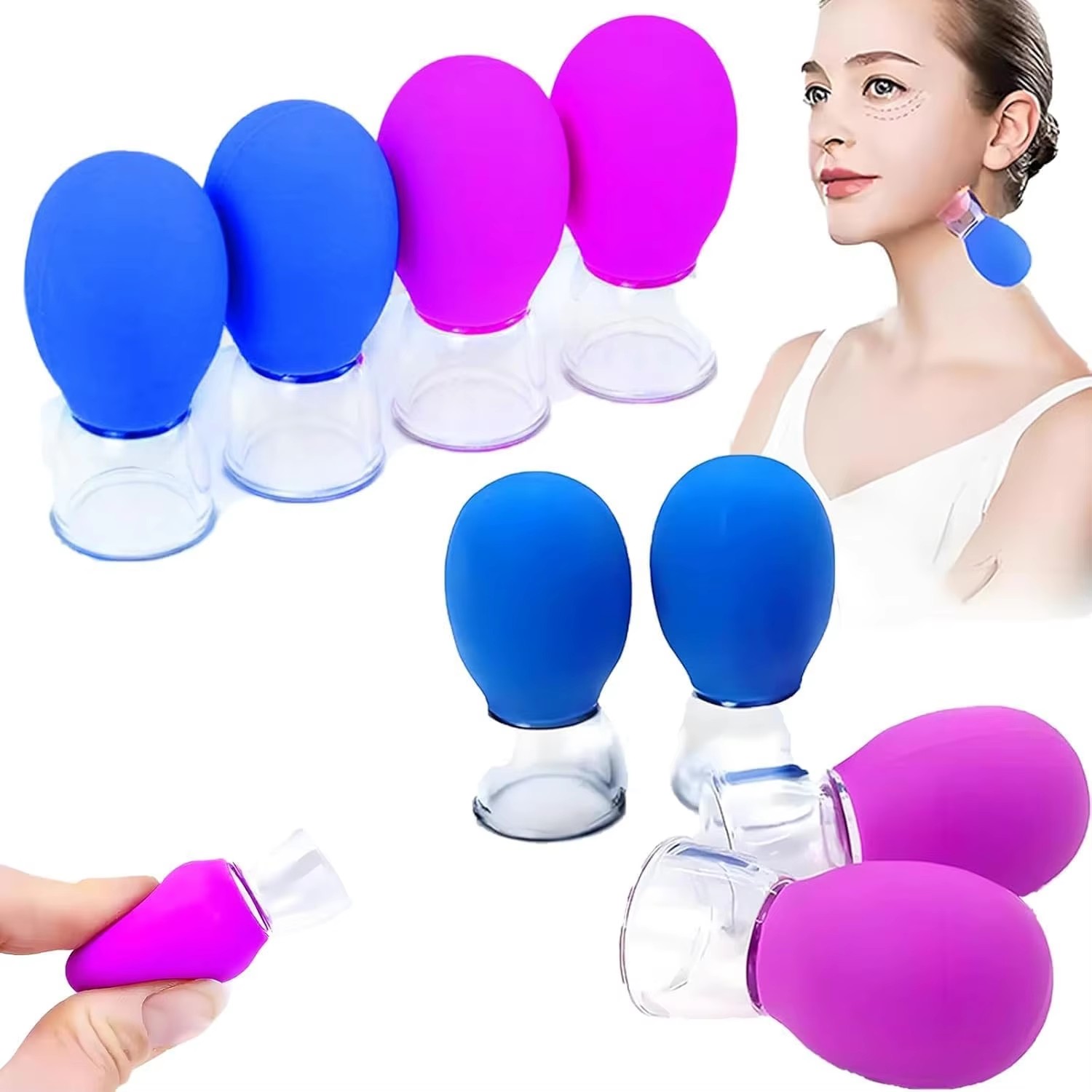 ถ้วยนวดหน้าซิลิโคนขนาดเล็กแบบพ - Skincare Ingredients Checker บทวิจารณ์และราคา