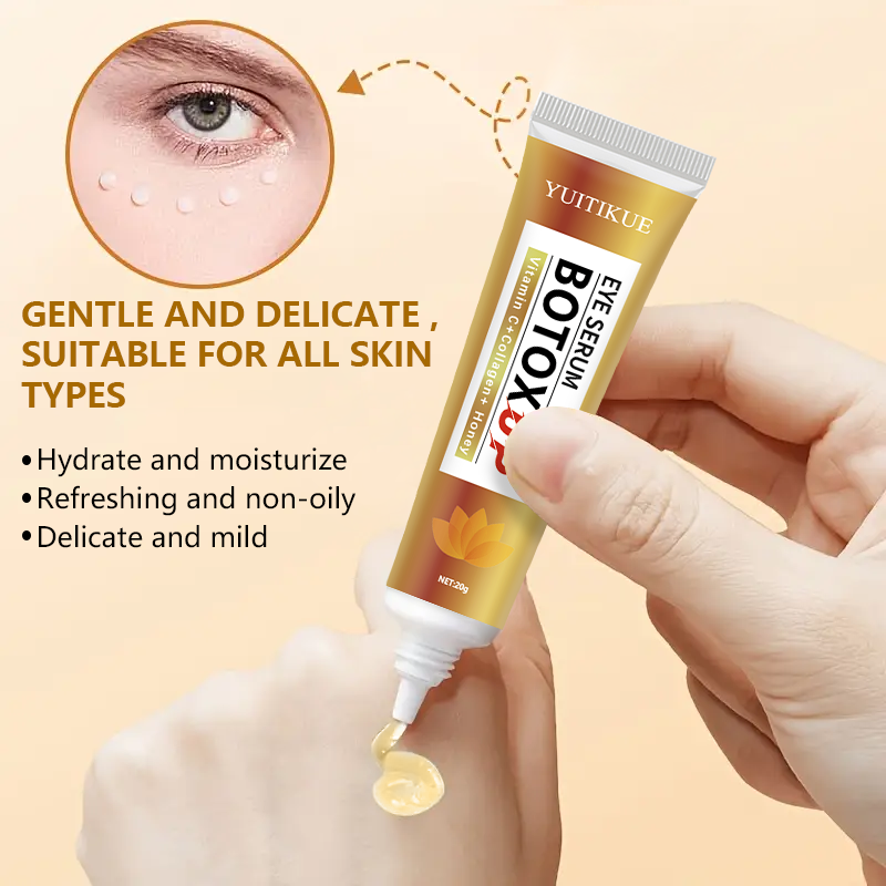 YUITIKUE วิตามินซีและคอลลาเจน  - Caffeine Eye Serum บทวิจารณ์และราคา